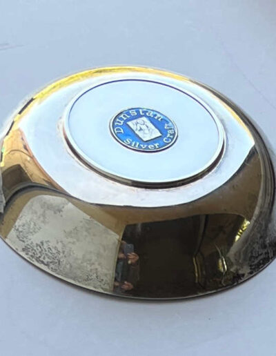 Base of Solid Silver Dish:Bowl: Commemorating Winston Churchill
