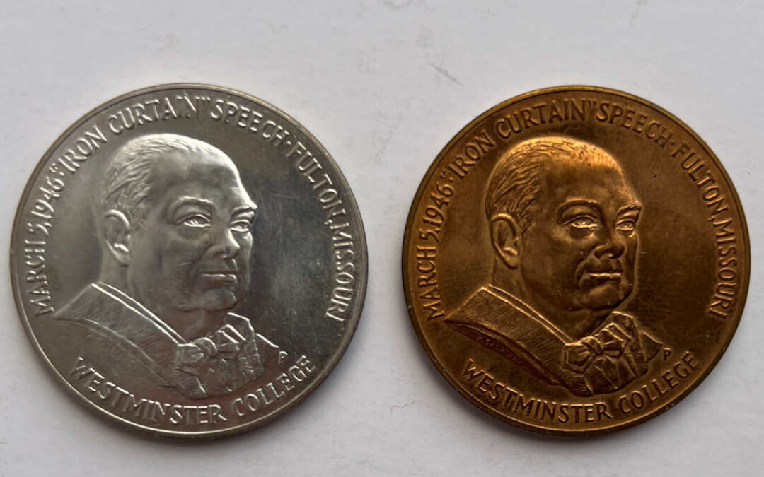 Churchill “Iron Curtain” Speech Memorial Medals