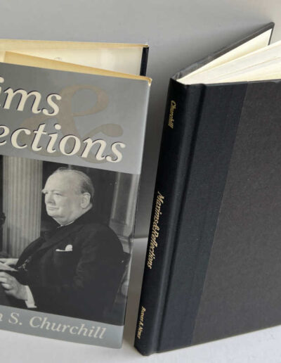 Churchill Book: Maxims Reflections with Dustjack