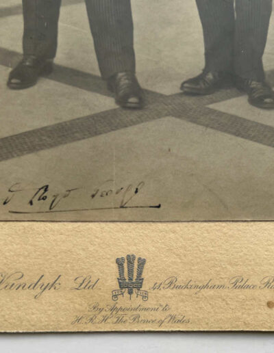 Signature on photo: David Lloyd George PM