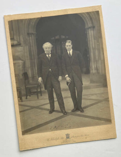 Lloyd George & Prince of Wales Photo
