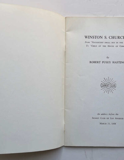 Naughtiest Small Boy to Child of the House of Commons: Title Page