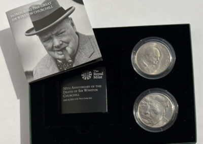 Royal Mint Churchill Memorial Coins