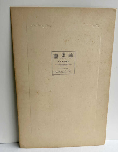 Folder Protecting Signed Vandyk Photo King George V
