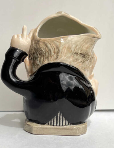 Burleigh Ware WINSTON CHURCHILL Toby Jug Back