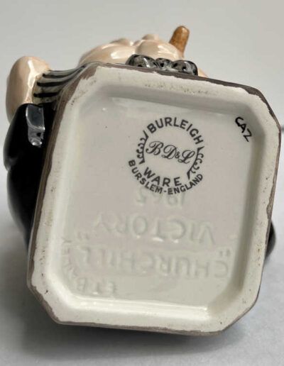 Burleigh Ware WINSTON CHURCHILL Toby Jug Base