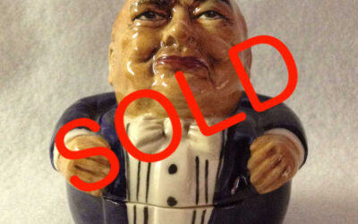 Churchill Face Pot: Kevin Francis Prototype