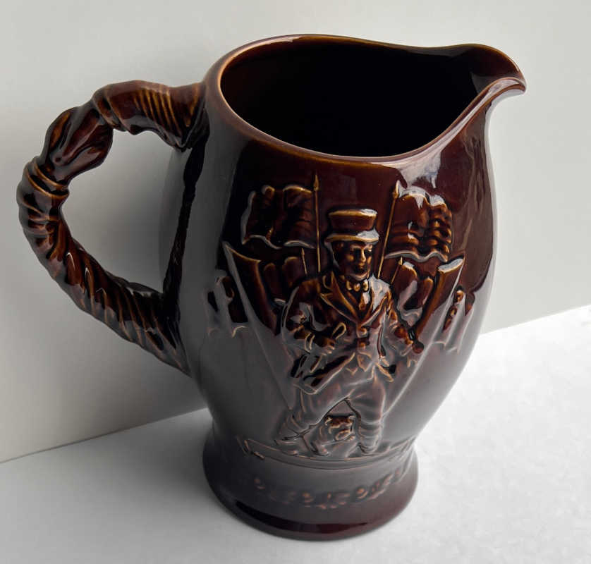 Crown Devon V for Victory Jug Crown Devon V for Victory Jug
