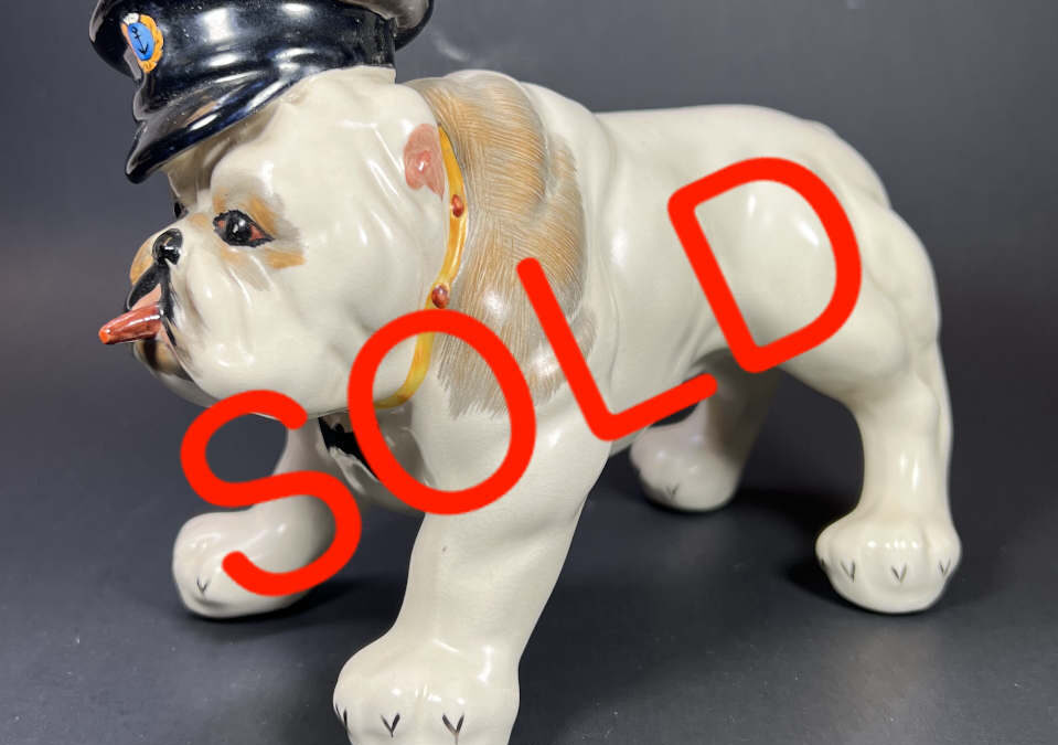 Winston Churchill Crown Devon WWII British Bulldog