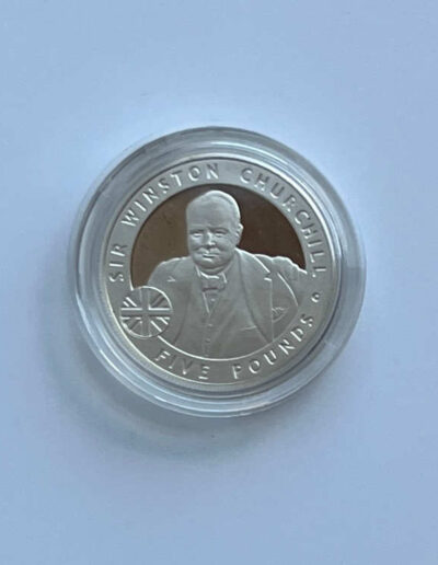 Bailiwick of Jersey Coin Silver Churchill 2006 £5