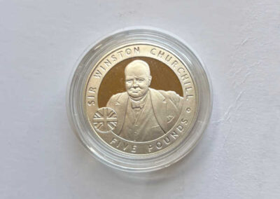 Bailiwick of Jersey Coin Silver - Winston Churchill