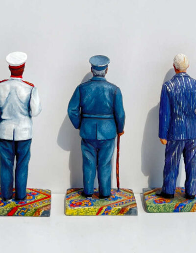 Big Three Churchill Stalin Roosevelt at Yalta-back