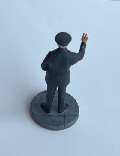Churchill Model in RAF Uniform-back