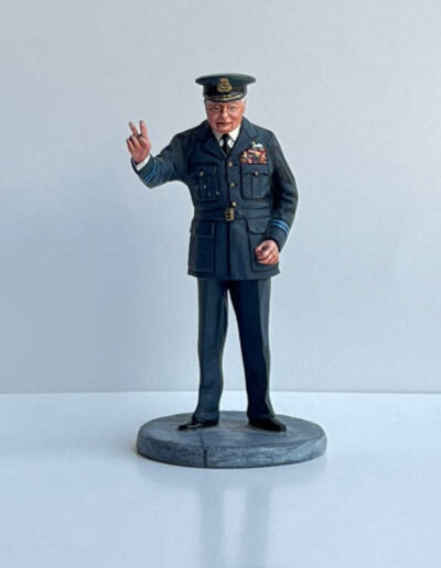 Churchill Model in RAF Uniform-front