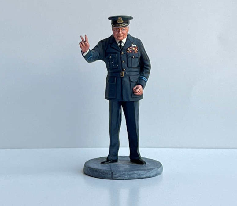 Churchill Model in RAF Uniform