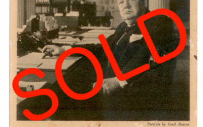Churchill Wartime Postcard: “WE WILL FINISH THE JOB”