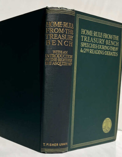 Home Rule From the Treasury Bench-Spine