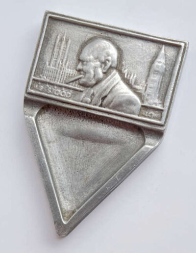 Wartime Ashtray depicting Winston Churchill
