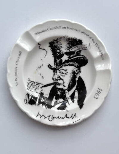 Winston Churchill Minton Ashtray