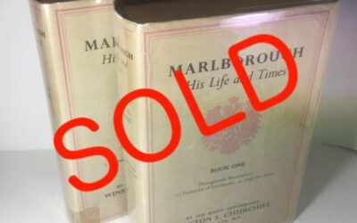 Marlborough: Inscribed & Signed by Churchill