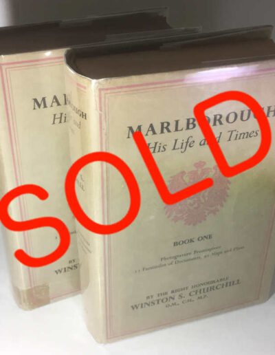 Marlborough 2 Vol set now with WSC signature