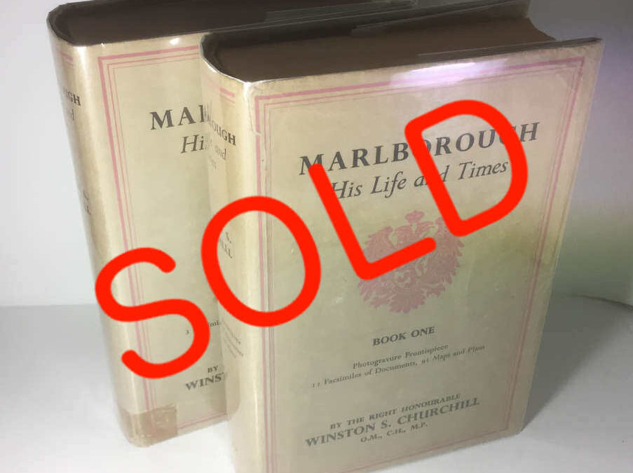 Marlborough: Inscribed & Signed by Churchill